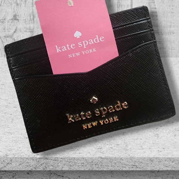 NWT Kate Spade Small Leather Card Holder - Picture 6 of 6